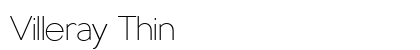Villeray Thin Preview