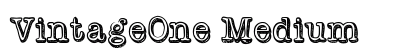 VintageOne Medium preview