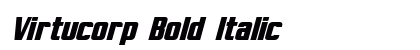 Virtucorp Bold Italic preview