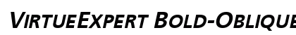 VirtueExpert Bold-Oblique Preview
