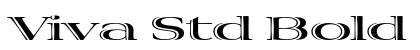 Viva Std Bold ExtraExtended Preview