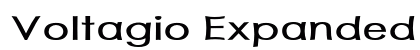 Voltagio Expanded Bold preview