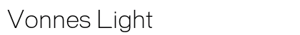 Vonnes Light Preview