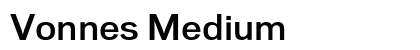 Vonnes Medium preview