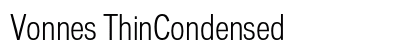 Vonnes ThinCondensed Preview