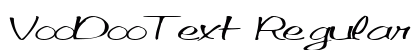 VooDooText Regular preview
