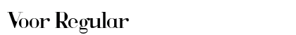 Voor Regular preview
