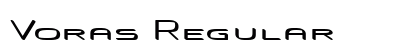 Voras Regular preview