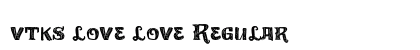vtks love love Regular preview