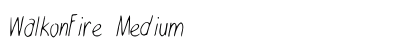 WalkonFire Medium preview