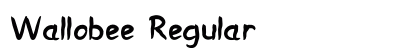 Wallobee Regular Preview