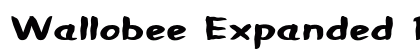 Wallobee Expanded Bold preview