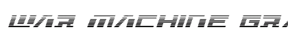 War Machine Gradient Italic preview