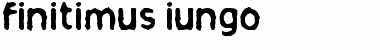 Download finitimus iungo Font