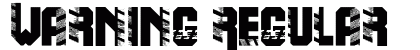 Warning Regular preview