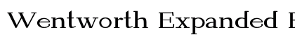 Wentworth Expanded Bold preview