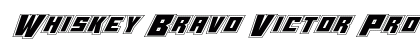 Whiskey Bravo Victor Pro Regular Preview