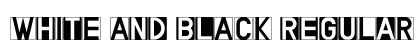 WHITE AND BLACK Regular preview