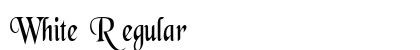 White Regular preview
