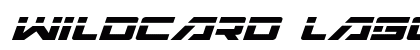 Wildcard Laser Italic Italic preview