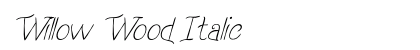Willow Wood Italic preview