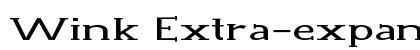 Wink Extra-expanded Regular Preview