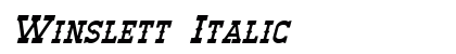 Winslett Italic Preview
