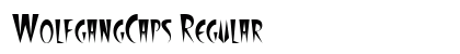 WolfgangCaps Regular preview