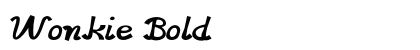 Wonkie Bold preview
