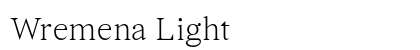 Wremena Light Preview