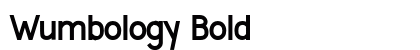 Wumbology Bold preview