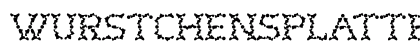WurstchenSplatted Regular preview