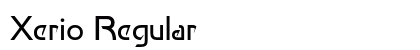 Xerio Regular Preview