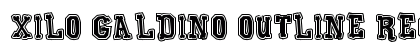 Xilo Galdino Outline Regular preview