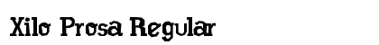 Xilo Prosa Regular preview