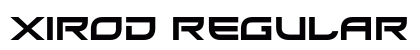 Xirod Regular preview
