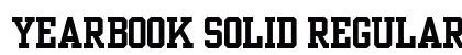 Yearbook Solid Regular preview