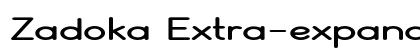 Zadoka Extra-expanded Regular Preview