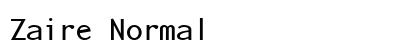 Zaire Normal preview