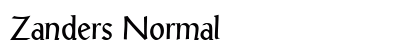 Zanders Normal preview