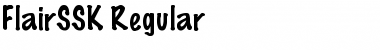 FlairSSK Regular Font