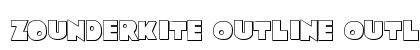 Zounderkite Outline Outline preview