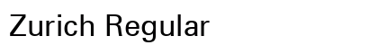 Zurich Regular Preview