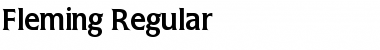 Fleming Regular Font