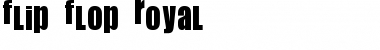 Flip Flop Royal Font