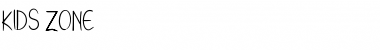 Download KIDS ZONE Font Download KIDS ZONE Font