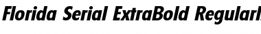 Florida-Serial-ExtraBold Font