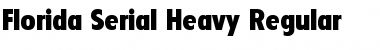 Download Florida-Serial-Heavy Font