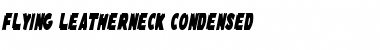 Flying Leatherneck Condensed Condensed Font