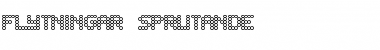 Flytningar sprutande Regular Font